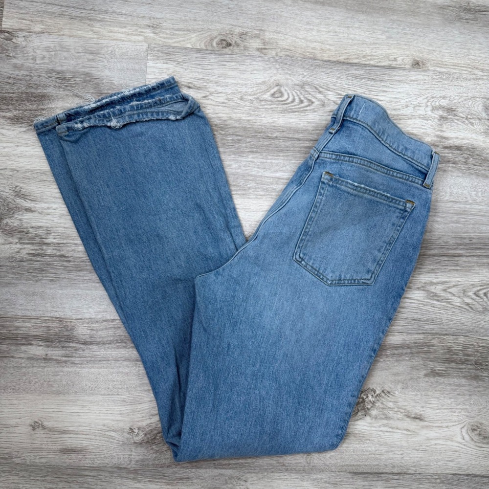 Abercrombie & Fitch The 70s Vintage Flare Ultra High Rise Jeans Blue 30 10L